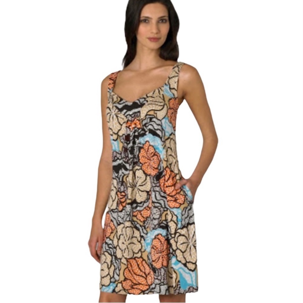 DVF Carlyle Silk Sleeveless Dress Size 6
